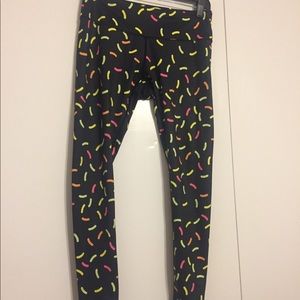 Feed Me Fight Me Sprinkles Leggings